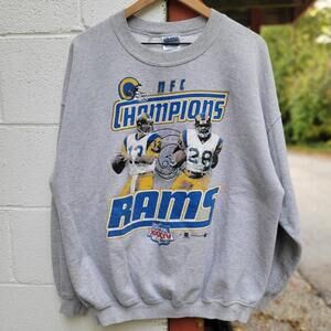 Retro 90S 2000 St Louis Rams Sweatshirt